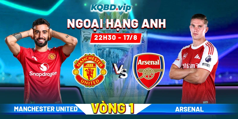 Soi Kèo Manchester United Vs Arsenal 22h30 17_08 - Vòng 1 Ngoại Hạng Anh2