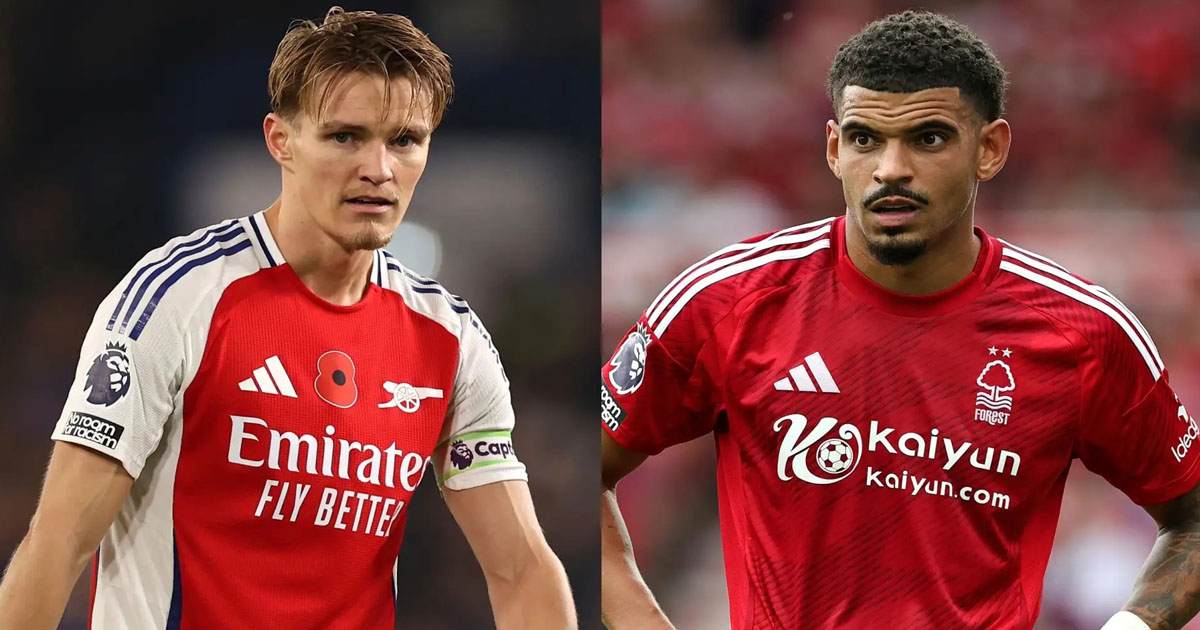Soi Kèo Arsenal Vs Nottingham Forest 18h30 13/09 - Vòng 4 Ngoại Hạng Anh 3 Odegaard có thể ngồi dự bị ở trận đấu tới
